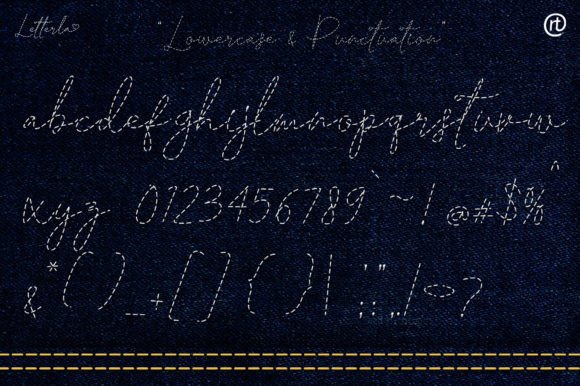 Letterla Font Poster 4