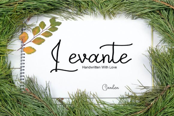 Levante Font Poster 1