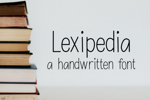 Lexipedia Font Poster 1