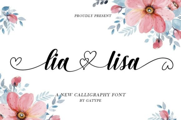 Lialisa Font Poster 1