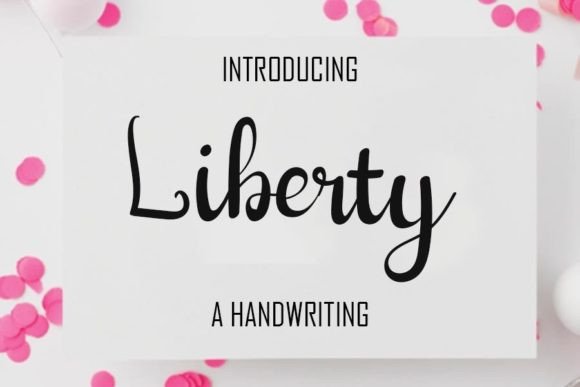 Liberty Font Poster 1
