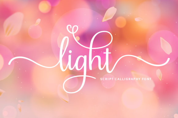 Light Font Poster 1