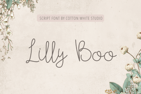 Lilly Boo Font Poster 1