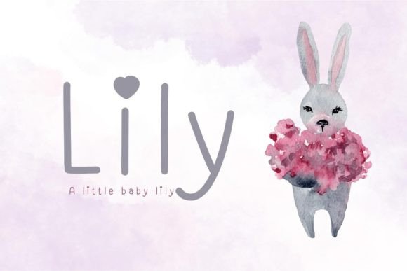 Lily Font Poster 1
