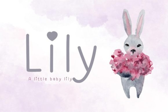 Lily Font Poster 1