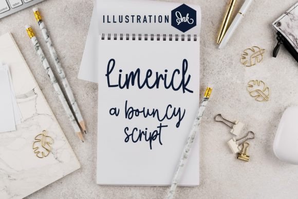 Limerick Font Poster 1