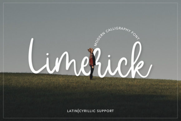 Limerick Font Poster 1