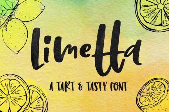 Limetta Font Poster 1