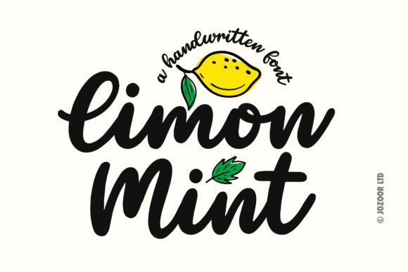 Limon Mint Font Poster 1