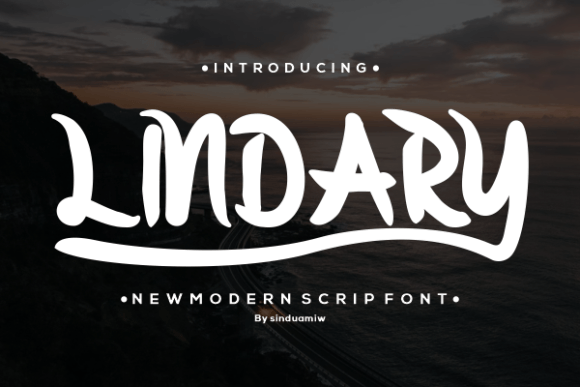 Lindary Font Poster 1