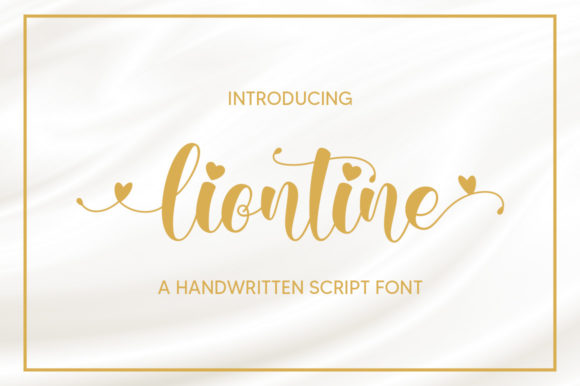 Liontine Font Poster 1