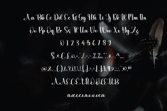 Liquid Font Poster 6