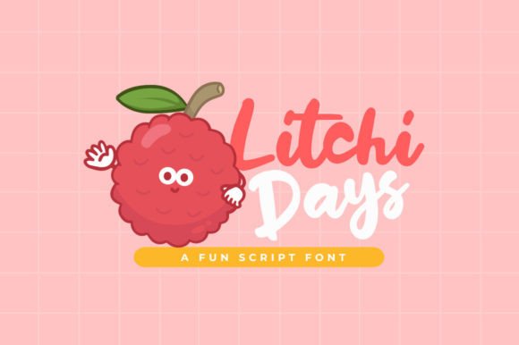 Litchi Days Font Poster 1