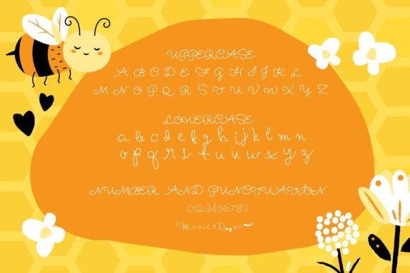 Little Bee Font Poster 3