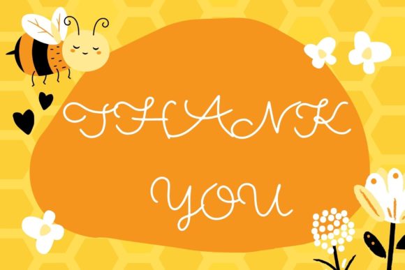 Little Bee Font Poster 5