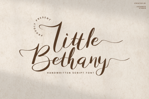 Little Bethany Font Poster 1
