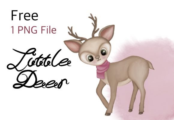 Little Deer Font Poster 2