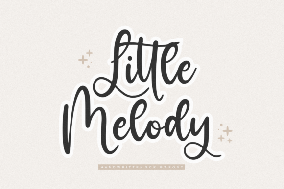 Little Melody Font Poster 1