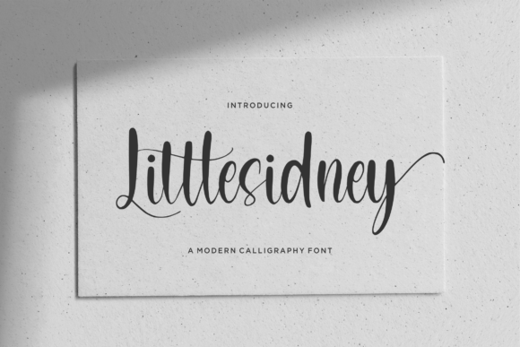 Littlesidney Font Poster 1