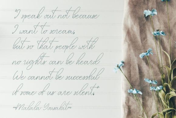 Lloisanne Font Poster 7