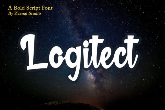 Logitect Font Poster 1