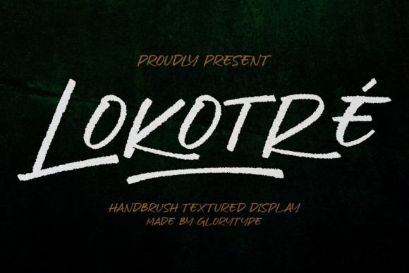 Lokotre Font Poster 1