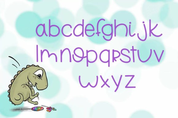 Lollipop Stomp Font Poster 2