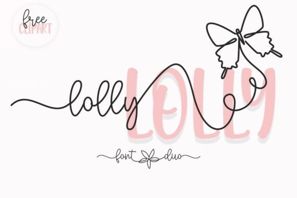 Lolly Font Poster 1
