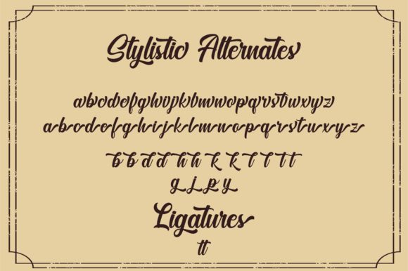 Lolyta Font Poster 9