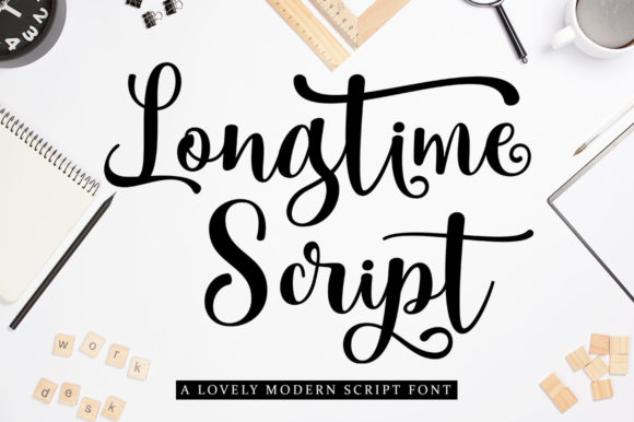 Longtime Font Poster 1