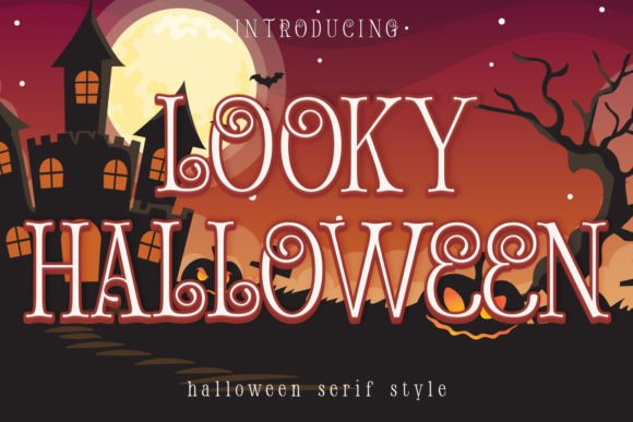 Looky Hallowen Font