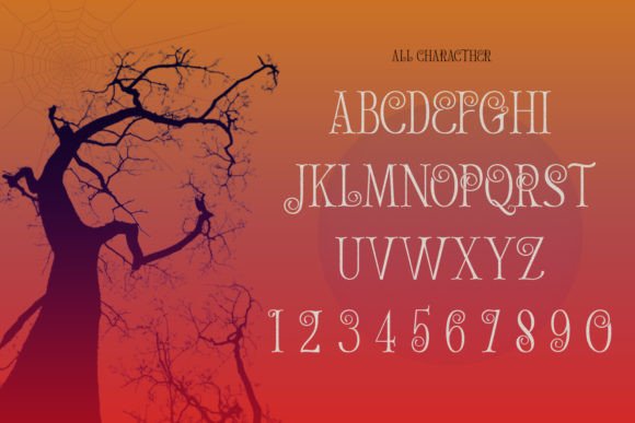 Looky Hallowen Font Poster 3