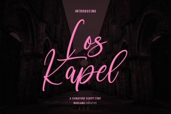 Los Kapel Font Poster 1