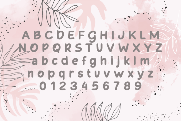 Losatrie Font Poster 2