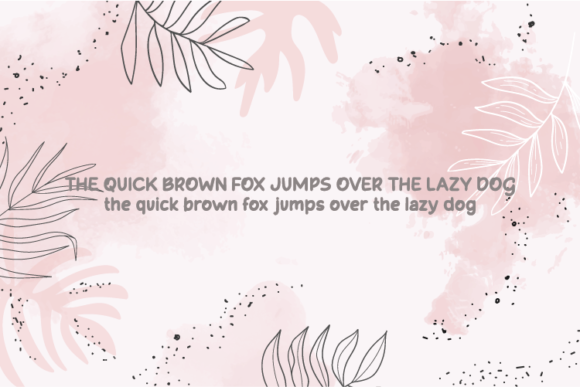 Losatrie Font Poster 4