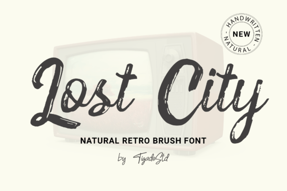 Lost City Font Lost City Font Poster 1