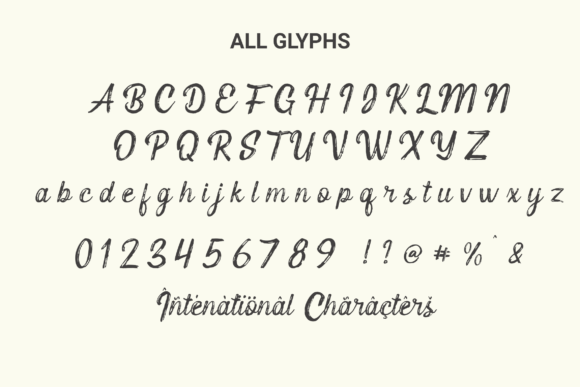 Lost City Font Poster 3