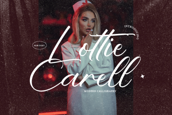 Lottie Carell Font Poster 1