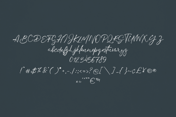 Louella Font Poster 2