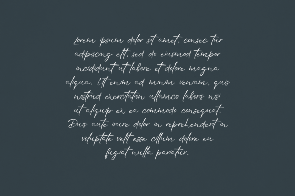 Louella Font Poster 3