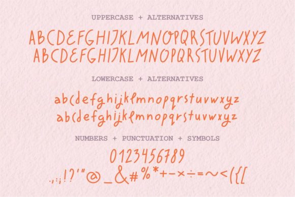 Lovable Font Poster 3