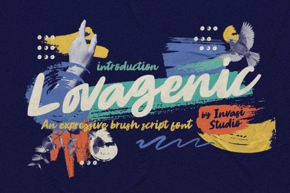 Lovagenic Font Poster 1