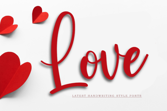 Love Font Poster 1