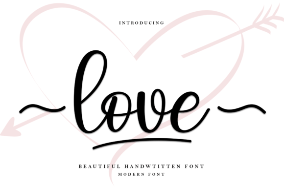 Love Font Poster 1