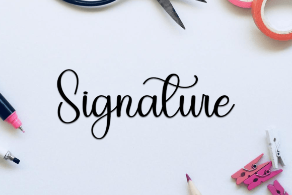Love Font Poster 7