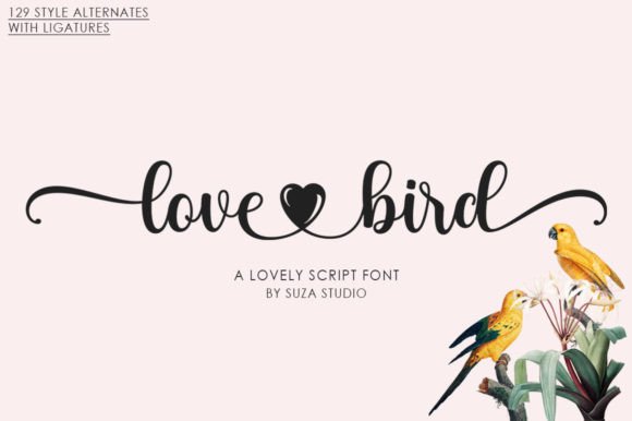 Love Bird Font