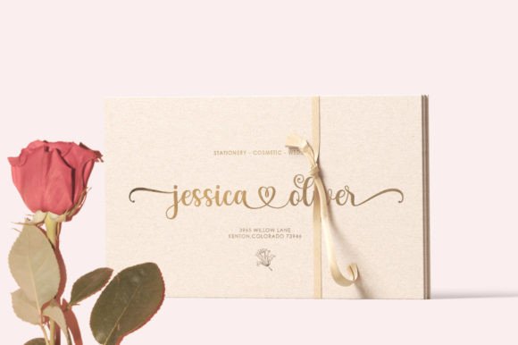 Love Bird Font Poster 3