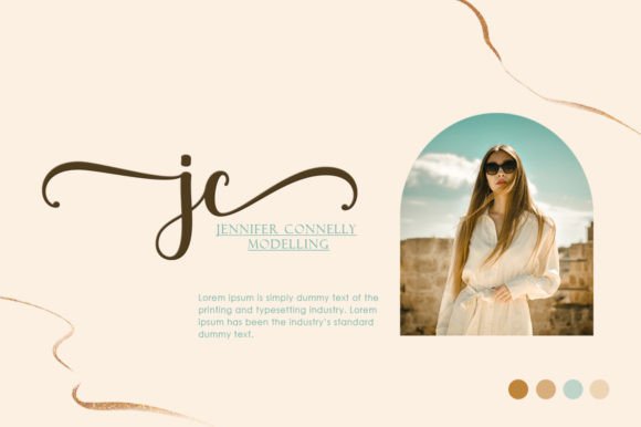 Love Bird Font Poster 6