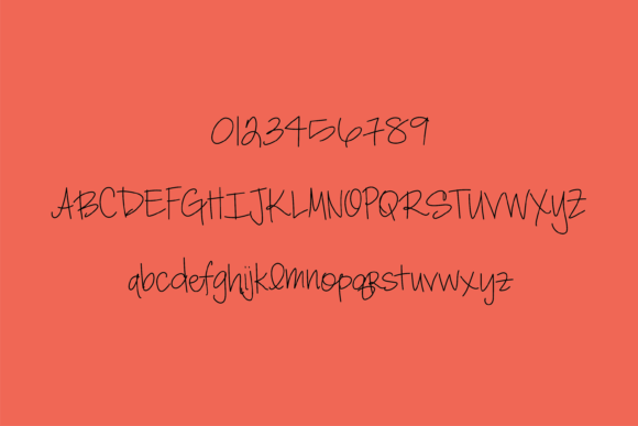 Love Caroline Font Poster 3