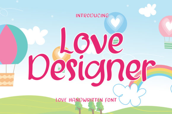 Love Designer Font Poster 1
